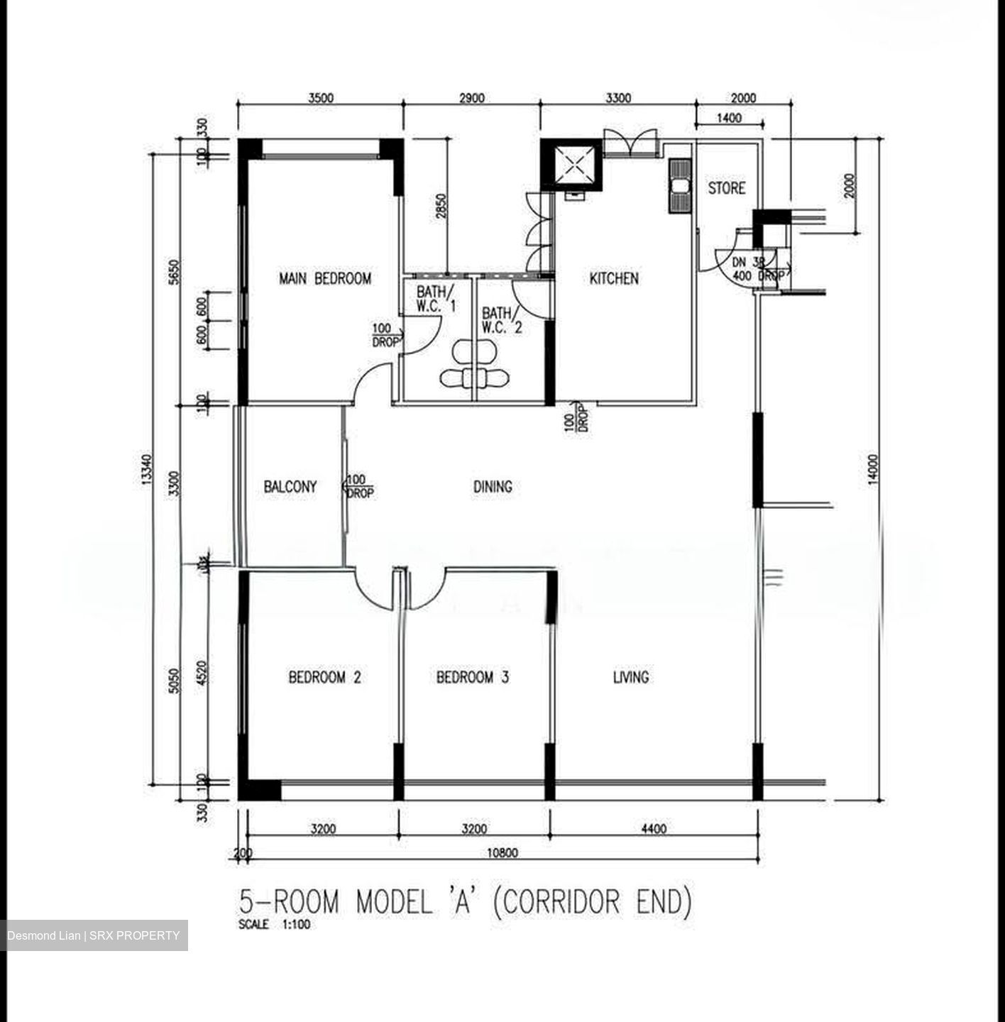 Blk 104 Jalan Rajah (Toa Payoh), HDB 5 Rooms #629307961